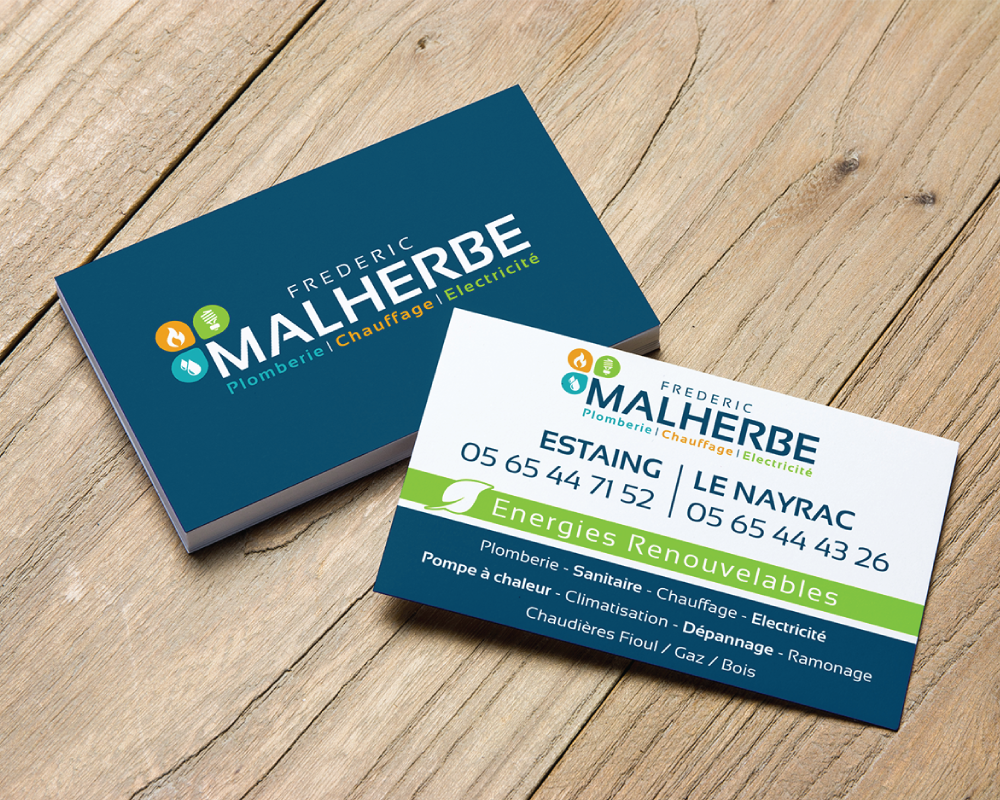 Carte de Visite Frédéric Malherbe